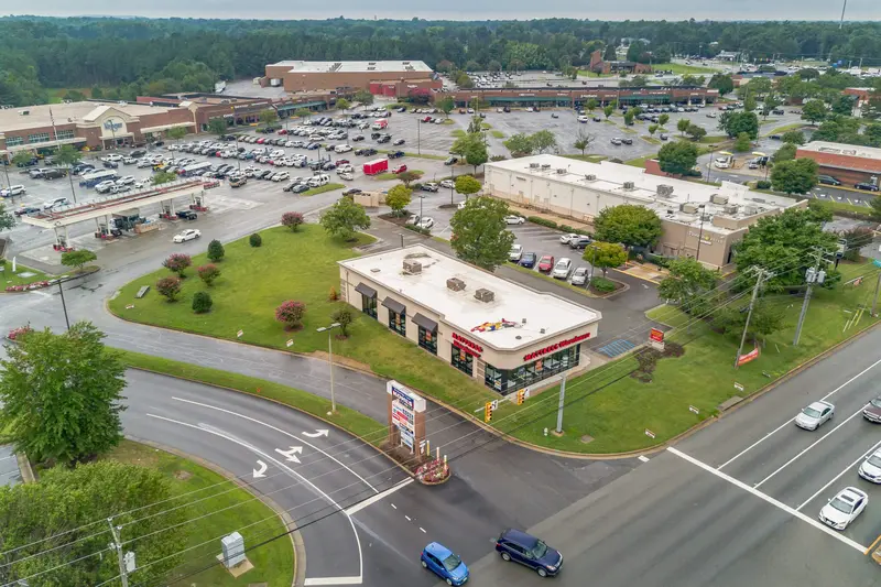 Aerial view of property at Jefferson Davis Highway