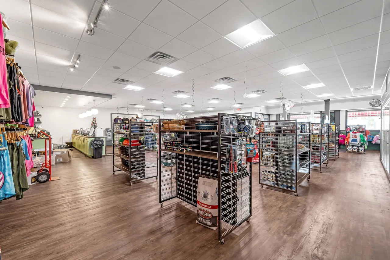 Campground general store and gift shop