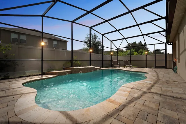 Oviedo property with virtual dusk lighting