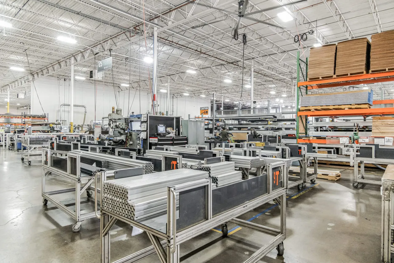 Warehouse interior wide angle by David Nolan
