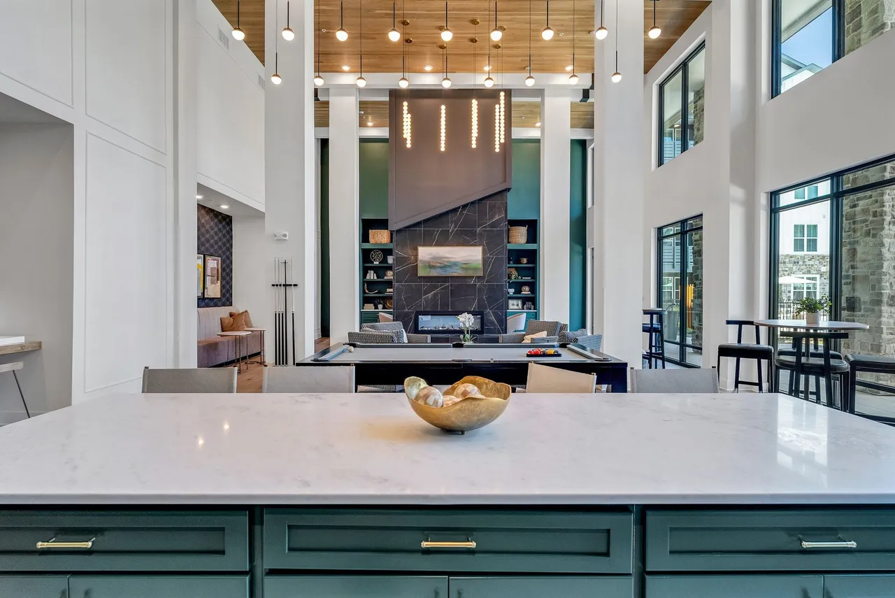 Multi-family kitchen interior in McDonough, GA