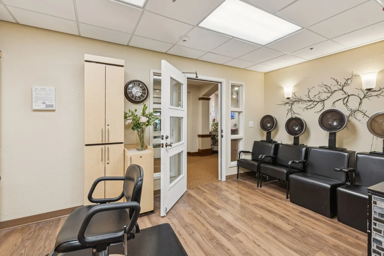 Senior living amenity space in Vallejo, CA