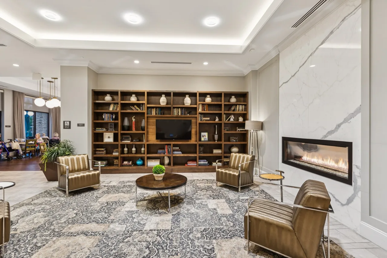 Senior living room in Ashburn, VA
