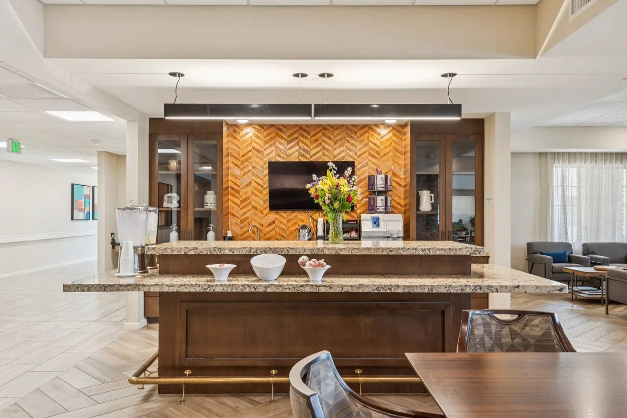 Senior living room in Mesa, AZ