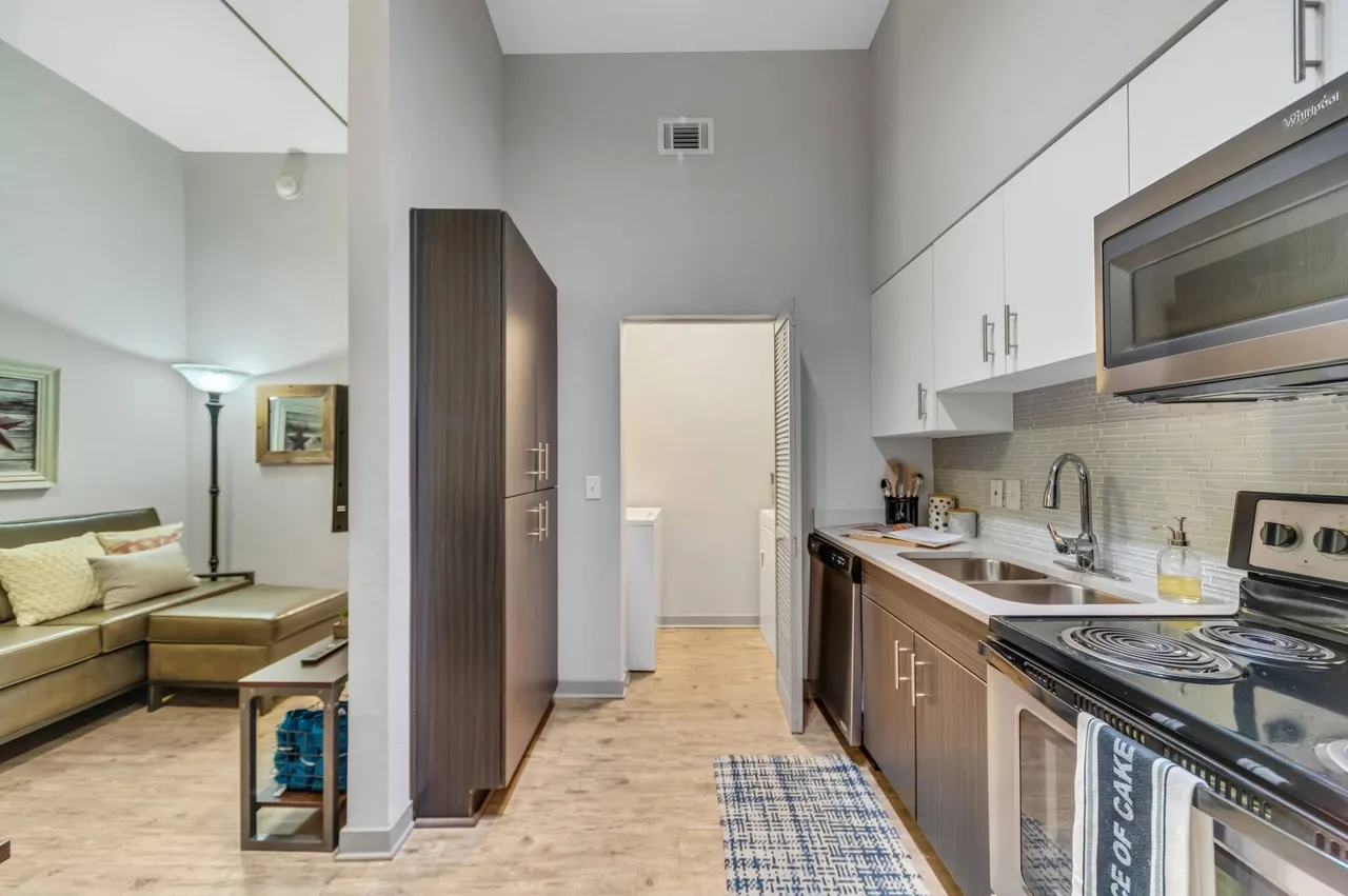 Student housing common area at Church Ave, College Station, TX