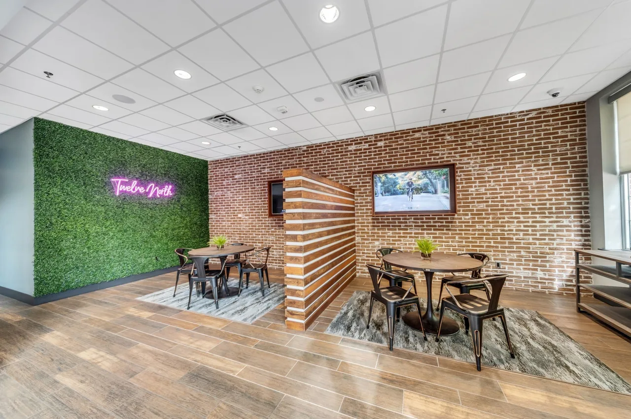 Student housing exterior view at Church Ave, College Station, TX