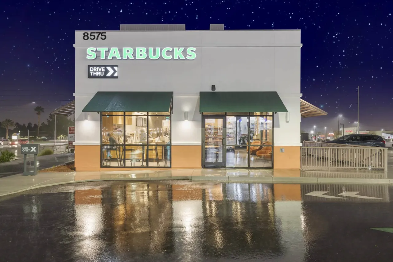 Commercial building at virtual twilight